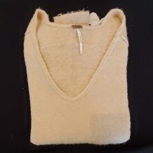 Free people Tan sweater